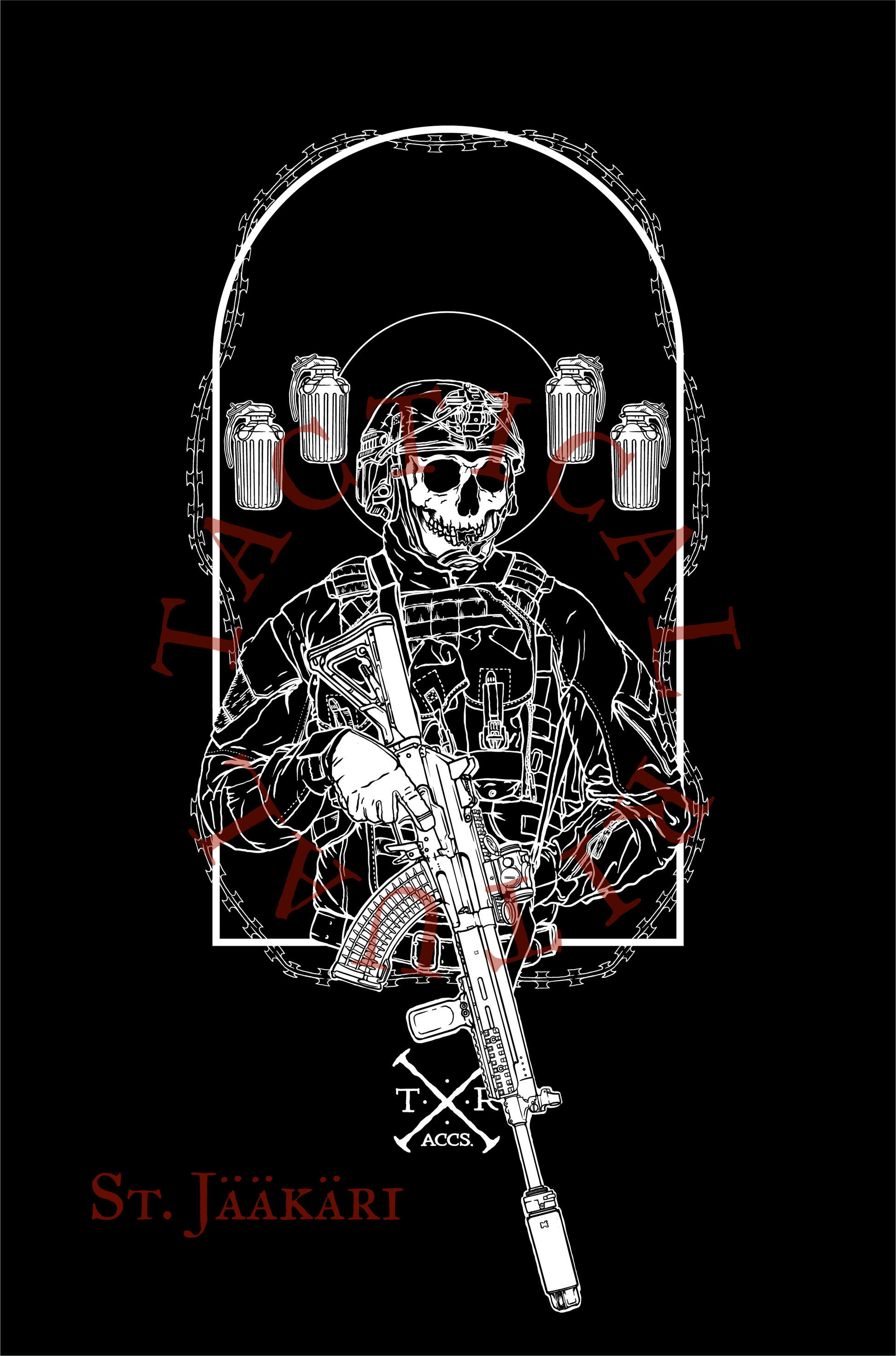 St. Jääkäri - Short sleeve t-shirt